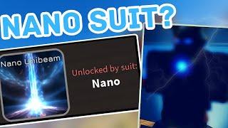 How to get NANO suit - War Machines - Roblox