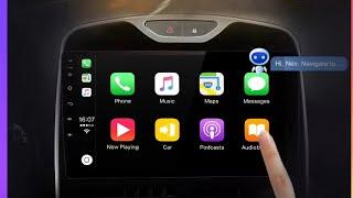 installation Autoradio compatible Carplay et Android Auto sur Renault Clio IV