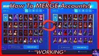 How To MERGE ACCOUNTS In Fortnite Battle Royale *OUT RIGHT NOW*