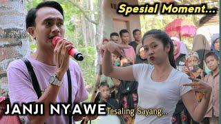 Spesial Moment Dance Novi Saya Bikin Baper di Lagu  JANJI NYAWE  Voc Ojan Suling Kecimol MHS