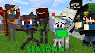 Monster School Poor Baby Monsters Life Sad Story but happy ending SEASON 4 - Minecraft Animations