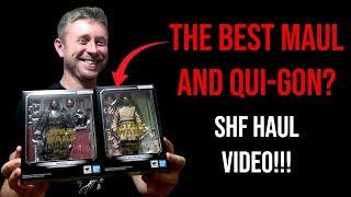 Ep515 SHF Qui-Gon and Darth Maul re-releases Star Wars Haul