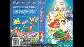 Opening and Closing Previews to The Little Mermaid 1991 VHS European Spanish 60fps