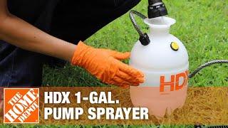 HDX 1-Gal. Pump Sprayer  The Home Depot