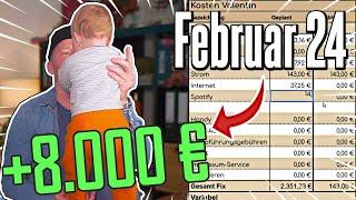 Meine Budget-Planung  als Familienvater  Februar 2024