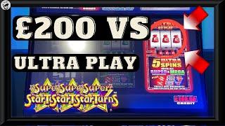 £200 VS ULTRA PLAY PREMIUM PLAY Challenge  & Various Pub And Arcade Slot Footage