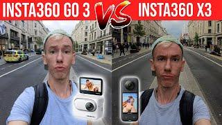 Insta360 Go 3 vs X3 Whats the difference?