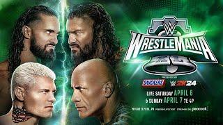 Roman Reigns & The Rock vs. Cody Rhodes & Seth Rollins WrestleMania 40 Custom WWE Promo