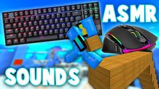 Bedwars #1 Keyboard + Mouse ASMR Sounds Handcam  Craftrise Bedwars