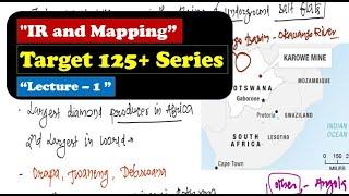 L1- Mapping and IR Series  Lecture 1  UPSC Prelims 2024  100% Probability Topics  PYQ covered 