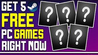 Get 5 FREE Steam PC Games + New STEAM PC Game DEALS