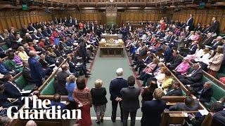 Speaker and MPs sworn into parliament after UK general election – watch live