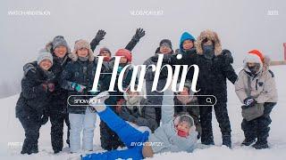 china vlog   snowball fights + fireworks explore snow town harbin