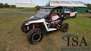 3621 - 2018 Wildcat Trail UTV Will Be Sold At Auction