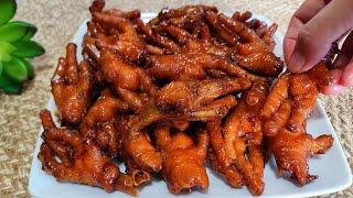 The most delicious recipe for chicken feet Your friends will be amazed