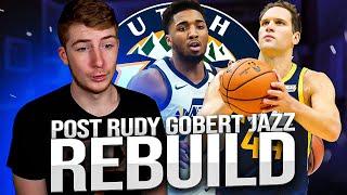 POST RUDY GOBERT UTAH JAZZ REBUILD NBA 2K22