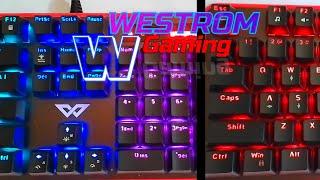 WESTROM - Gaming edition  Backlit Mechanical Gaming Keyboard 