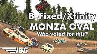 Who voted for this? B-FixedXfinity at MONZA OVAL  Team I5G