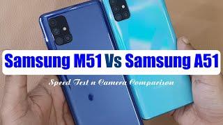 Samsung M51 VS Samsung A51  Camera Comparison 