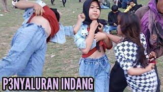 INI YANG TERJADI GARA GARA SALAH TARIK  PENYALURAN CEWEK CANTIK KESURUPAN JARANAN KUDA LUMPING