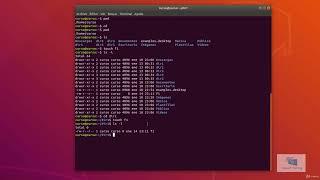 Linux  Crear ficheros  comandos touch y echo