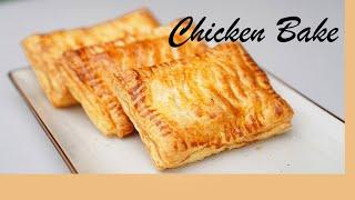 Greggs style Chicken Bake  #chickenbake #chickenpuff