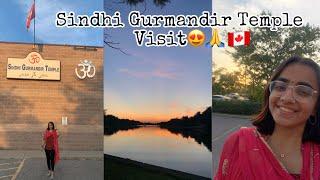 Sindhi Gurmandir Temple Visit Indian Student in Canada