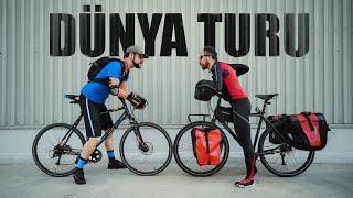 Motordan Pahalı Bisikletle Dünya Turu