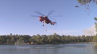 CAL FIRE and El Dorado National Forest continue battling Crozier Fire