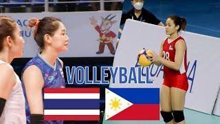 FULL HD  THAILAND - PHILIPPINES  ไทย - ฟิลิปปินส์  Volleyball - Best Match