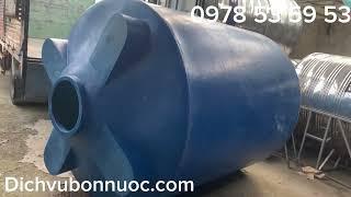 Thanh lý bồn nước 5000l nhựa cũ giá rẻ