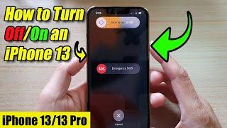 How to Turn OffOn an iPhone 1313 Pro