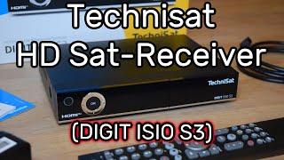 TechniSat DIGIT ISIO S3 HD Sat-Receiver Ersteinrichtung Funktionsübersicht und Verbindung mit WLAN