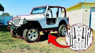 Installing a Long Arm Lift Kit on my $1800 Jeep - Episode 4