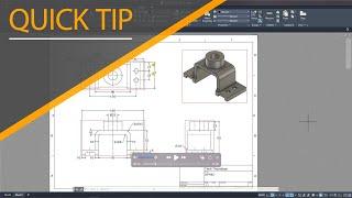 Quick Tip How to Open an AutoCAD DWG file in Fusion 360  Autodesk Fusion 360