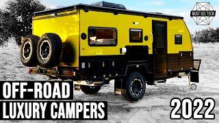 9 Best Camping Trailers that Combine Off-road Readiness with Premium Interior Comforts