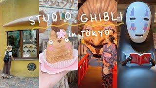 Ghibli Museum + Totoro Cream Puffs + Spirited Away Theme Exhibit?  A Tokyo Vlog  Rainbowholic