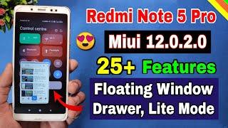Redmi note 5 Pro Miui 12.0.2.0 new update  20 new features  redmi note 5 pro Miui 12 features
