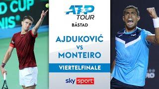 Ajduković vs. Monteiro - Viertelfinale  Nordea Open Bastad 2024  Highlights - Sky Sport Tennis