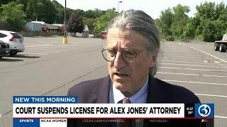 VIDEO Alex Jones lawyer Norm Pattis has law license suspended