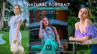 How to Edit Professional Portrait Photography  Lightroom Premium Presets DNG & XMP Free Download
