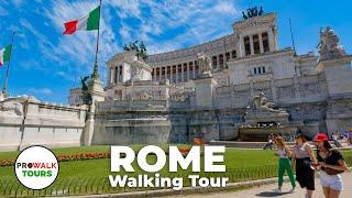 Rome Italy Walking Tour - 4K60fps with Captions - Prowalk Tours