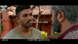 Naa Peru Surya Indian Soldier Hindi Trailer   Allu Arjun New Movie 2018 In New trailer