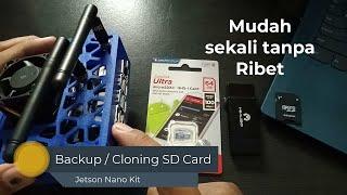 AI Jetson Nano Lesson 13  Cara Backup Sistem Data SD Card  Cloning Sistem Data SD Card di Windows