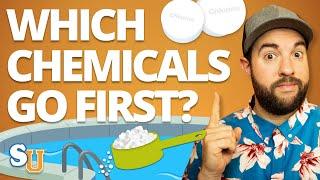 Whats the RIGHT Order to Add POOL CHEMICALS?  Swim University