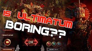 Ultimatum First Impressions - Ritual 2.0 or Why reroll a perfectly fine build? - Path of Exile 3.14