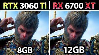 RTX 3060 Ti OR RX 6700 XT Test in 10 Games 1080p