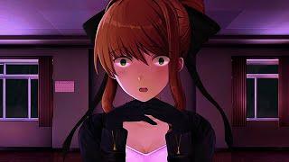 Pinching Monikas Cheeks  Monika After Story Mod