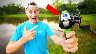 Worlds Craziest ELECTRONIC Baitcaster Fishing Reel DOES IT WORK?