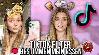 Tiktok Filter bestimmen 24h alles was ich esse